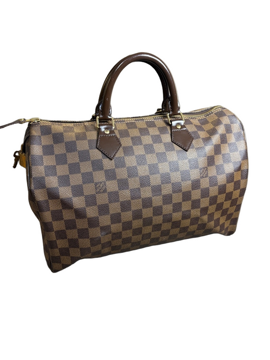 Louis Vuitton Handbags - Louis Vuitton Damier Ebene Speedy 35 Authentic